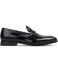 Bontoni - Barone Tux Leather Loafers - Lyst