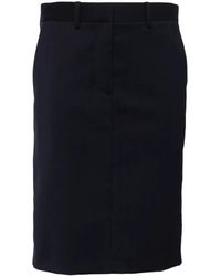Helmut Lang - Car Rok Met Rits - Lyst