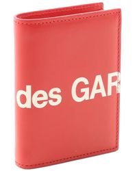 Comme des Garçons - Bi-fold Leather Wallet - Lyst