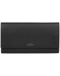 Smythson - Marshall Tri-Fold Travel Wallet - Lyst