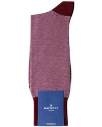 Hackett - Bird's-Eye Socks - Lyst