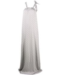 Essentiel Antwerp Jurk Met Stippen - Grijs