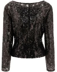 F.it - Sequin Lace Top - Lyst