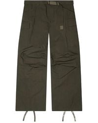 Sacai - Ripstop Broek Met Ceintuur - Lyst