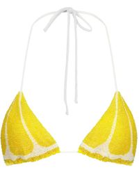Leslie Amon - Haut De Bikini Lemon Slice - Lyst