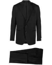 Caruso - Norma Single-breasted Wool Suit - Lyst