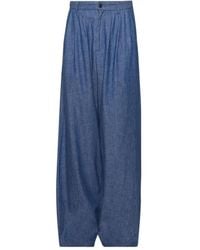 The Row - Rufos Pleated Trousers - Lyst