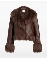 Cinq À Sept - Panama Jacke Aus Faux Fur - Lyst