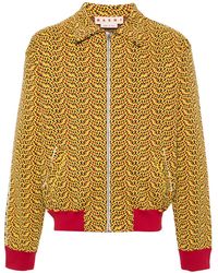 Marni - Jacquard-pattern Sport Jacket - Lyst