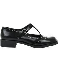 Miu Miu - Mary Jane Brogue Pumps - Lyst