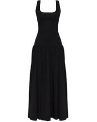 By Malene Birger - Marcielle Scoop-Neck Gathered Maxi Dress - Lyst