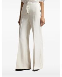 Polo Ralph Lauren - Beaton Cotton-Wool Lace-Up Trousers - Lyst