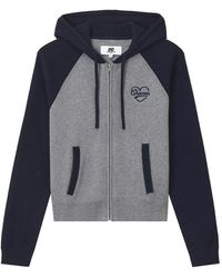 Chocoolate - Ribbed-Knit Raglan-Sleeve Hoodie - Lyst