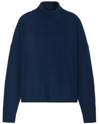 Closed - Roll-Neck Drop-Shoulder Sweater - Lyst