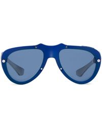 Burberry - Shield Mask Sunglasses - Lyst