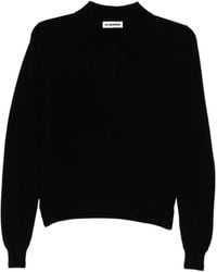 Jil Sander - Lightweight Wool Polo - Lyst