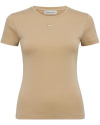 Marine Serre - Moon Logo T-Shirt - Lyst