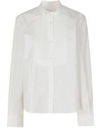 Herskind - Kristyna Blouse Met Plooien En Plastron - Lyst