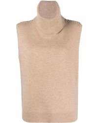 Theory - Roll-neck Sleeveless Top - Lyst