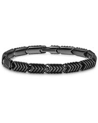 David Yurman - Bracciale Con Motivo Chevron - Lyst