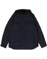 Tommy Hilfiger - Quilted Hooded Jacket - Lyst