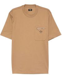Fendi - Roma' Print T-Shirt - Lyst