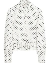 Valentino Garavani - Chaqueta con estampado de lunares - Lyst