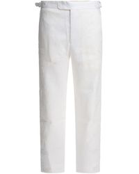 Bode - Pantalones Con Detalle De Ganchillo - Lyst