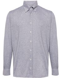 N.Peal Cashmere - Hemd mit Button-down-Kragen - Lyst
