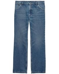 Prada - Cotton Washed Jeans - Lyst