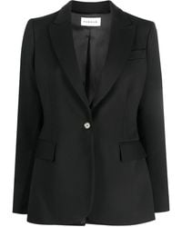 P.A.R.O.S.H. - Single-Breasted Virgin Wool Blazer - Lyst