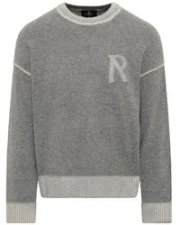 Represent - Logo-Jacquard Sweater - Lyst