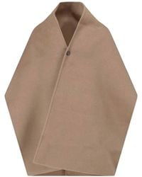 Almada Label - Sciarpa Micha Doublé Con Bottoni - Lyst