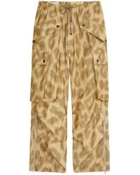 Dries Van Noten - Leopard-Print Cargo Trousers - Lyst