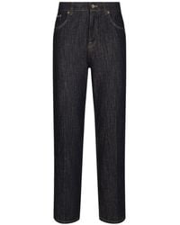 Dolce & Gabbana - ハイライズ ストレートジーンズ - Lyst