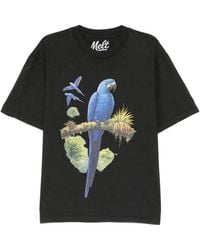 Melt - Parrot-Printed T-Shirt - Lyst