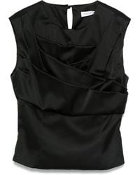 Viktor & Rolf - Bluse Mit Falten - Lyst