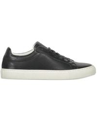 Paul & Shark - Lace-Up Leather Sneakers - Lyst