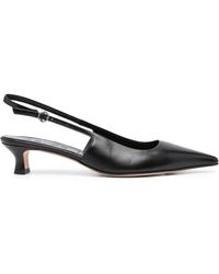 Aeyde - 50mm Pointed-toe Leather Pumps - Lyst