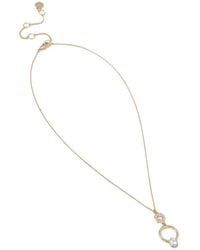 DKNY - Ring-Pendant Necklace - Lyst