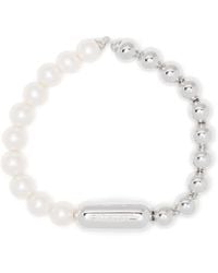 Ambush - Contrasting Pearl Bracelet - Lyst