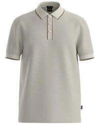 BOSS - Tipped Regular-Fit Polo Shirt - Lyst