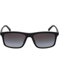 Emporio Armani - Rectangle-Frame Sunglasses - Lyst