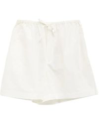 Baserange - Kolla Shorts mit Kordelzug - Lyst