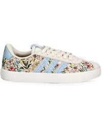 adidas - X Farm Rio Vl Court 3.0 Floral-Print Sneakers - Lyst