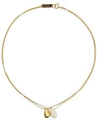 Isabel Marant - Imala Double Pendant Chain Necklace - Lyst