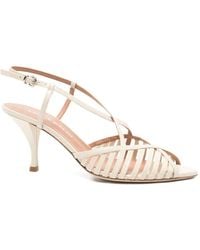 Lella Baldi - Criss-Cross Strap Sandals - Lyst