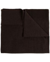 Lemaire - Trompe-L Œil Wool Scarf - Lyst