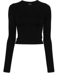 Wardrobe NYC - Long-sleeved Stretch T-shirt - Lyst