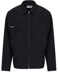 MM6 by Maison Margiela - Sobrecamisa con cremallera - Lyst